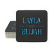 Modern Couple Square Coasters Image 2 of 2